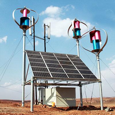 الرياح والطاقة الشمسية الهجين نظام امدادات الطاقة